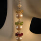 Seraphina Tiered Pearl & Crystal Drop Earrings