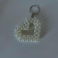 Pearl Heart Keychain & Bag Charm