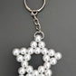 Celestial Pearl Star Keyring