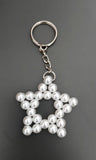 Celestial Pearl Star Keyring