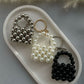Mini Beaded Bag Keychain & Bag Charm