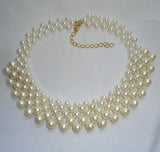 Classic White Pearl Necklace – Timeless Elegance