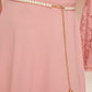 Minimalist Single-Row Pearl Waist Chain Belt